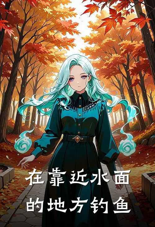 在靠近水面的地方钓鱼