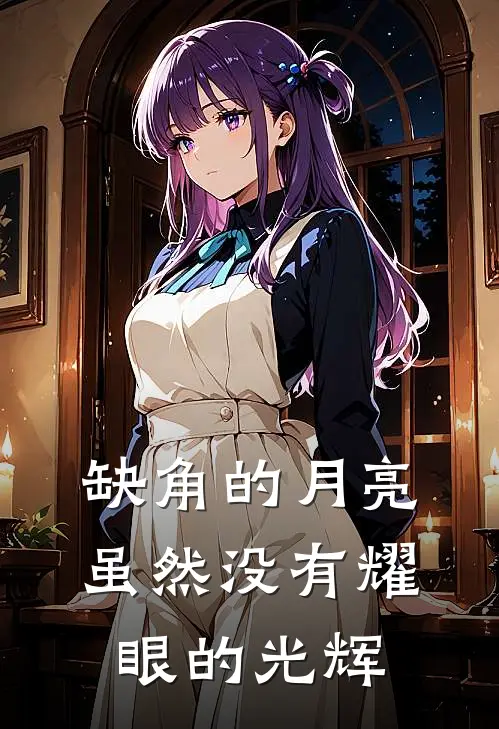 缺角的月亮虽然没有耀眼的光辉