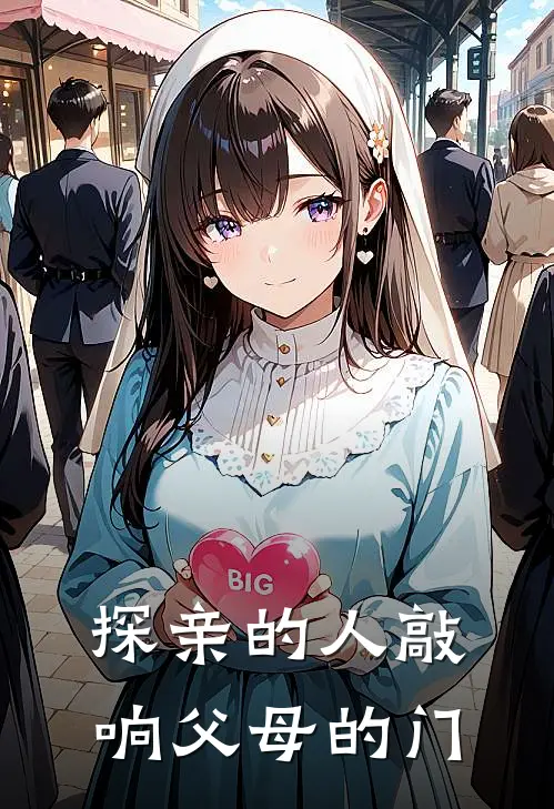 探亲的人敲响父母的门