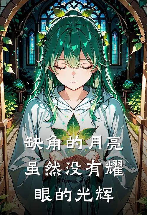 缺角的月亮虽然没有耀眼的光辉