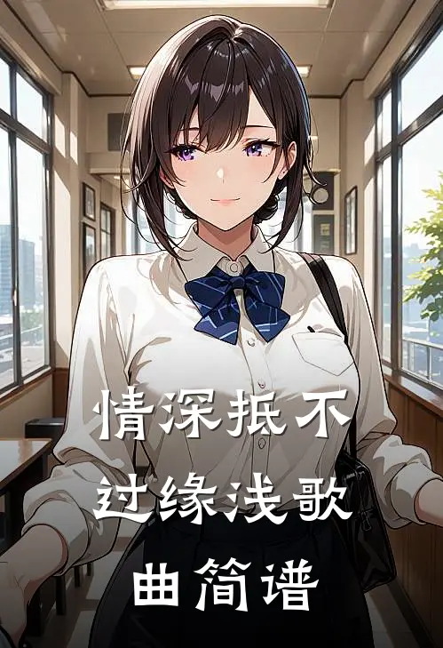 情深抵不过缘浅歌曲简谱