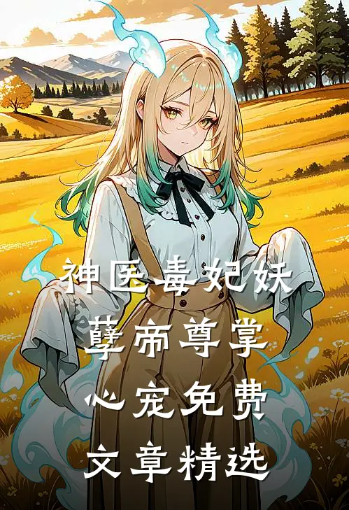 神医毒妃妖孽帝尊掌心宠免费文章精选