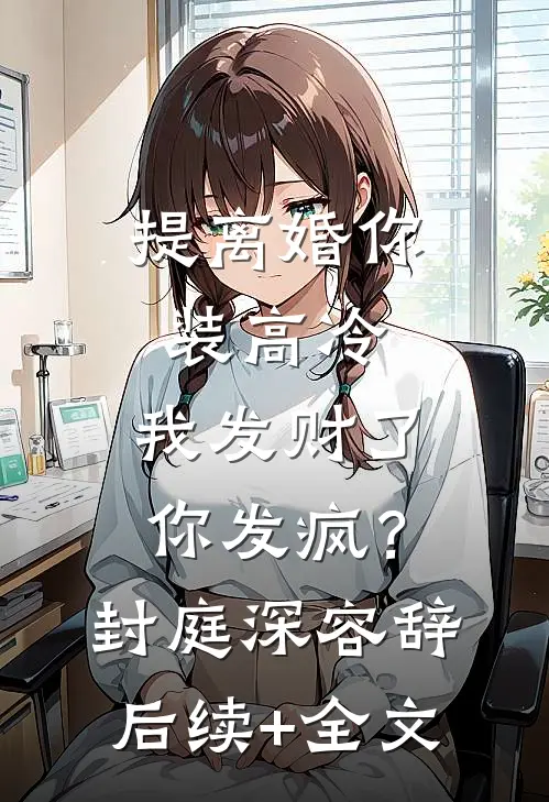 提离婚你装高冷，我发财了你发疯？封庭深容辞后续+全文