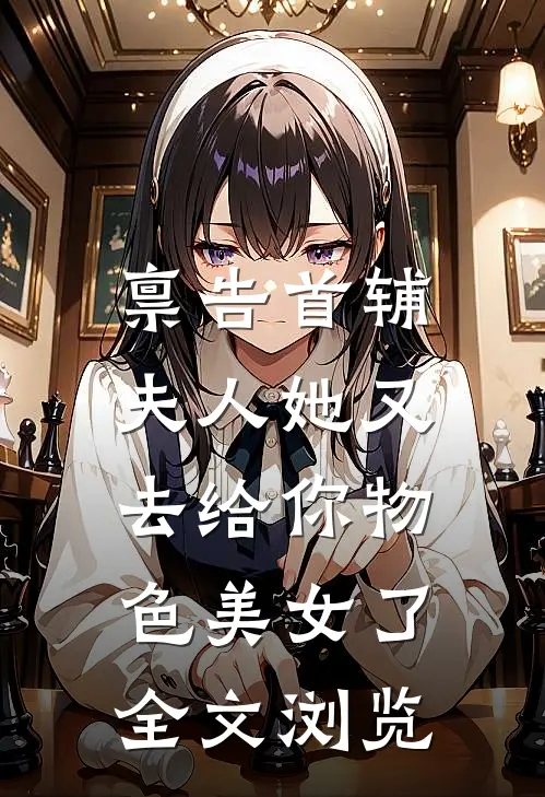 禀告首辅，夫人她又去给你物色美女了全文浏览
