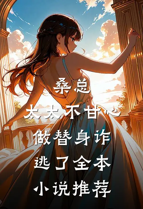 桑总,太太不甘心做替身诈逃了全本小说推荐