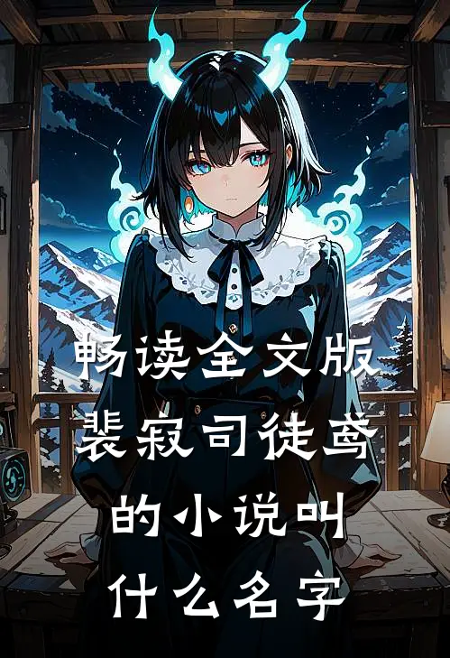 畅读全文版裴寂司徒鸢的小说叫什么名字