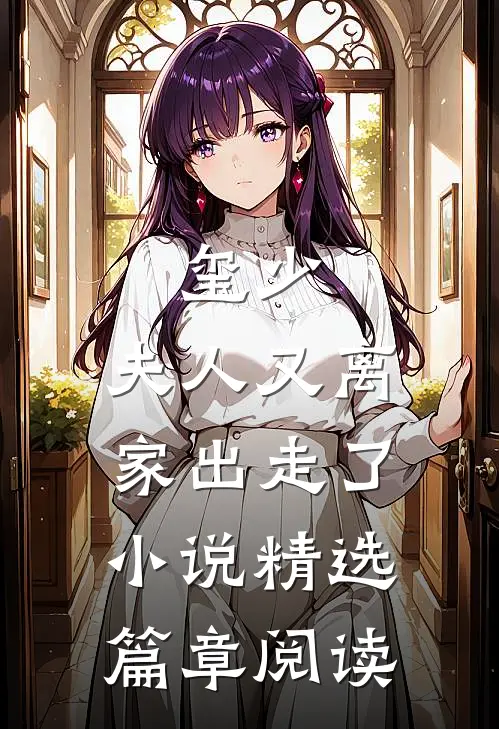 玺少,夫人又离家出走了 小说精选篇章阅读