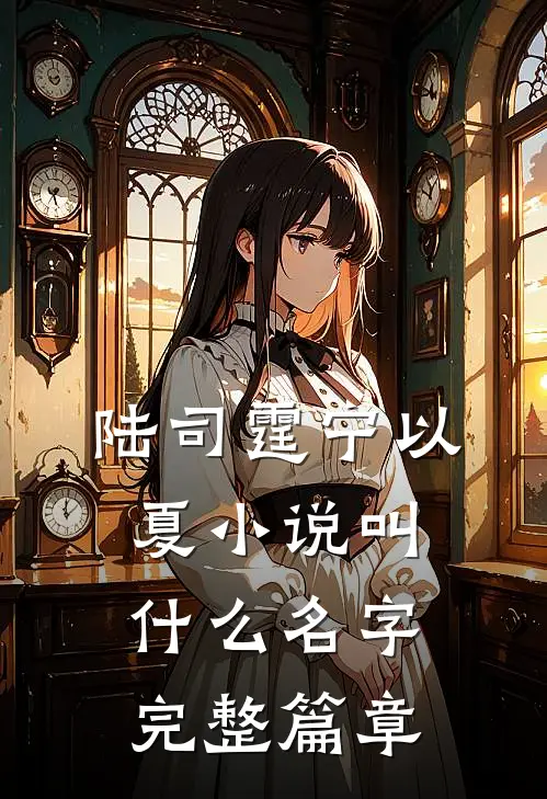 陆司霆宁以夏小说叫什么名字完整篇章