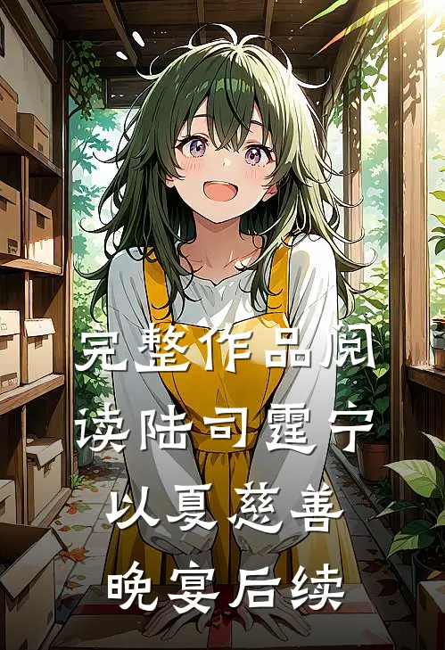 完整作品阅读陆司霆宁以夏慈善晚宴后续